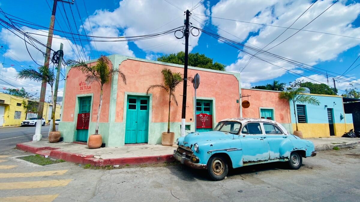 Cafe in Merida Mexico close to La Plancha neighborhood in Merida Mexico