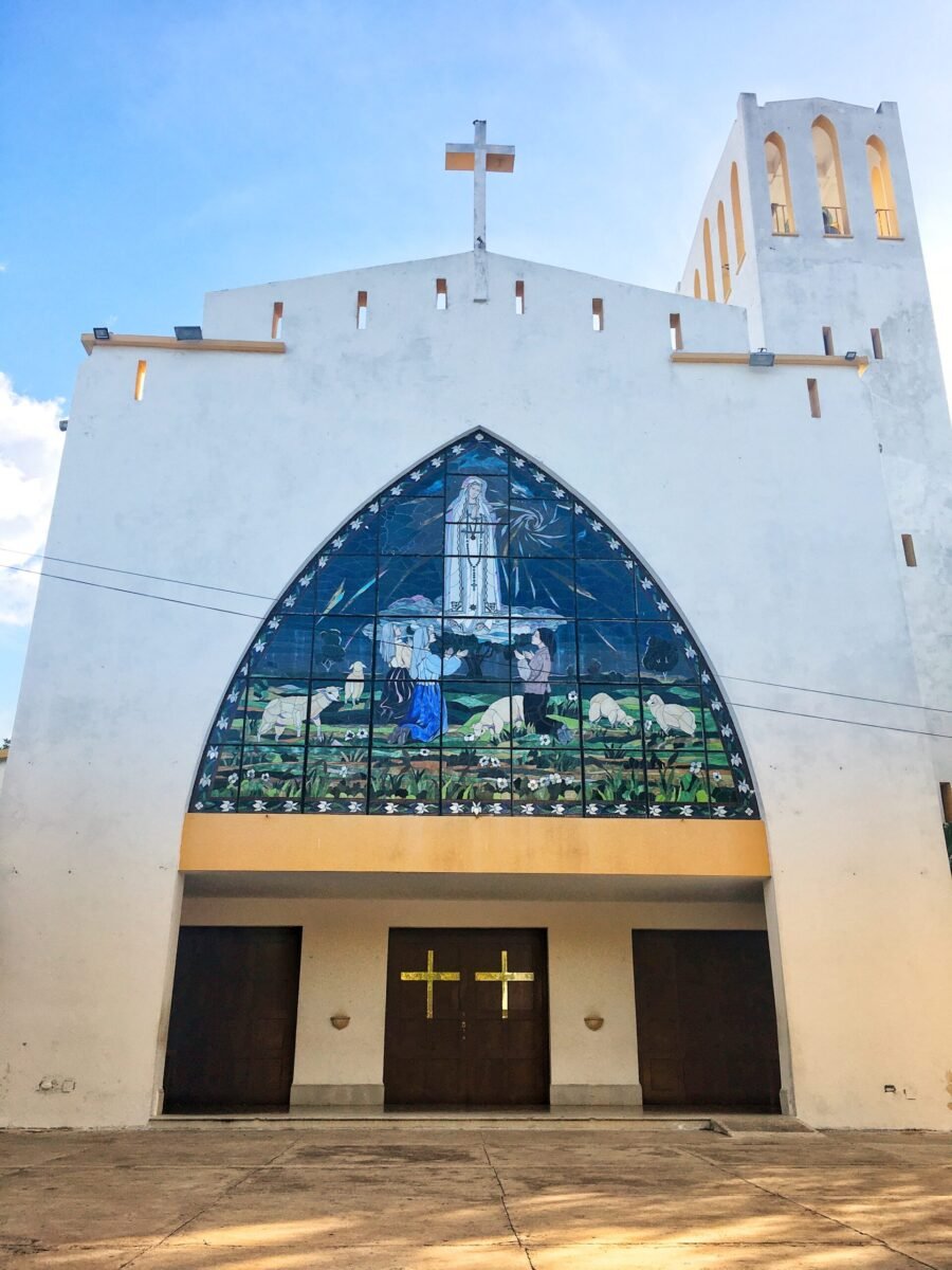 Art deco church Our Lady of Fatima in Garcia Gineres neighborhood in Merida Mexico
